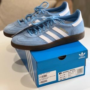 Adidas Handball Spezial - Light Blue - Mens Size 9 / Women's Size 10